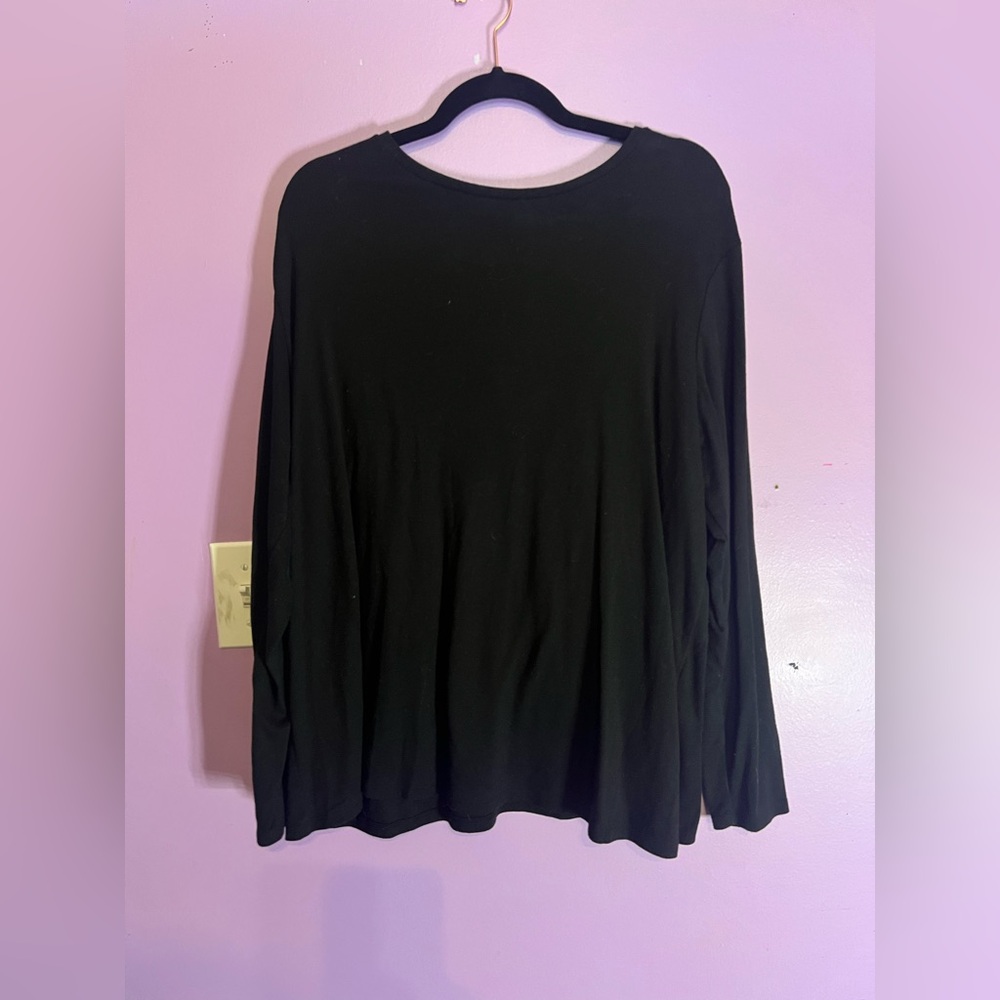 Lane Bryant Elegant Black long sleeve